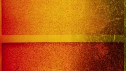 Old film analog background with flicker frames from optic film projector Stock Footage 296774219