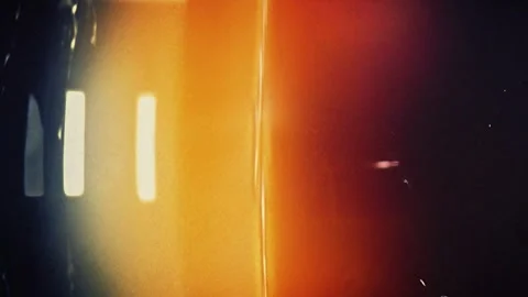 Old film analog background with flicker frames from optic film projector Stock Footage 297259852