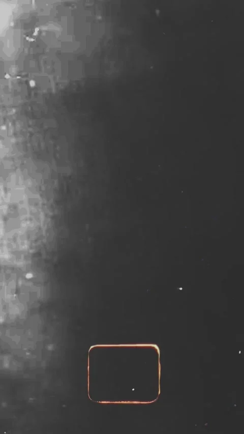 Old film burning effect with light leaks and scratches Stock Footage 314506410