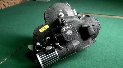 Old film camera  ARRIFLEX 16S Vídeo Stock 64925341