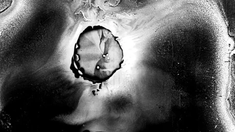 Old Film Decomposition Abstract Loop Stock Footage 80223352