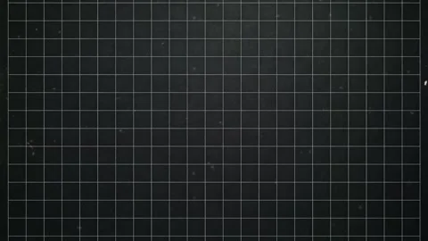 Old film effect with grid and dust particles overlay Stock Footage 324876162