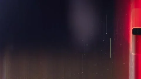 Old film effect with light leaks and grunge textures Stock Footage 344787658