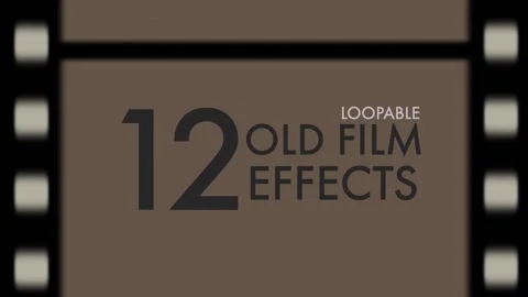 Vintage Film Reels, After Effects Project Files