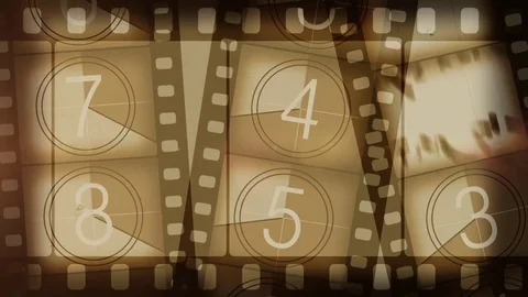 Old Film frame Background. Seamless Loop Stock Footage 73369300