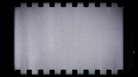 Old Film Frame, Black Sprocket Hole, Old Camera Film Frame Overlay Stock Footage 299691243