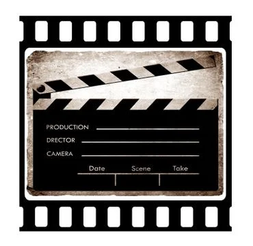 Old film Illustrazione stock