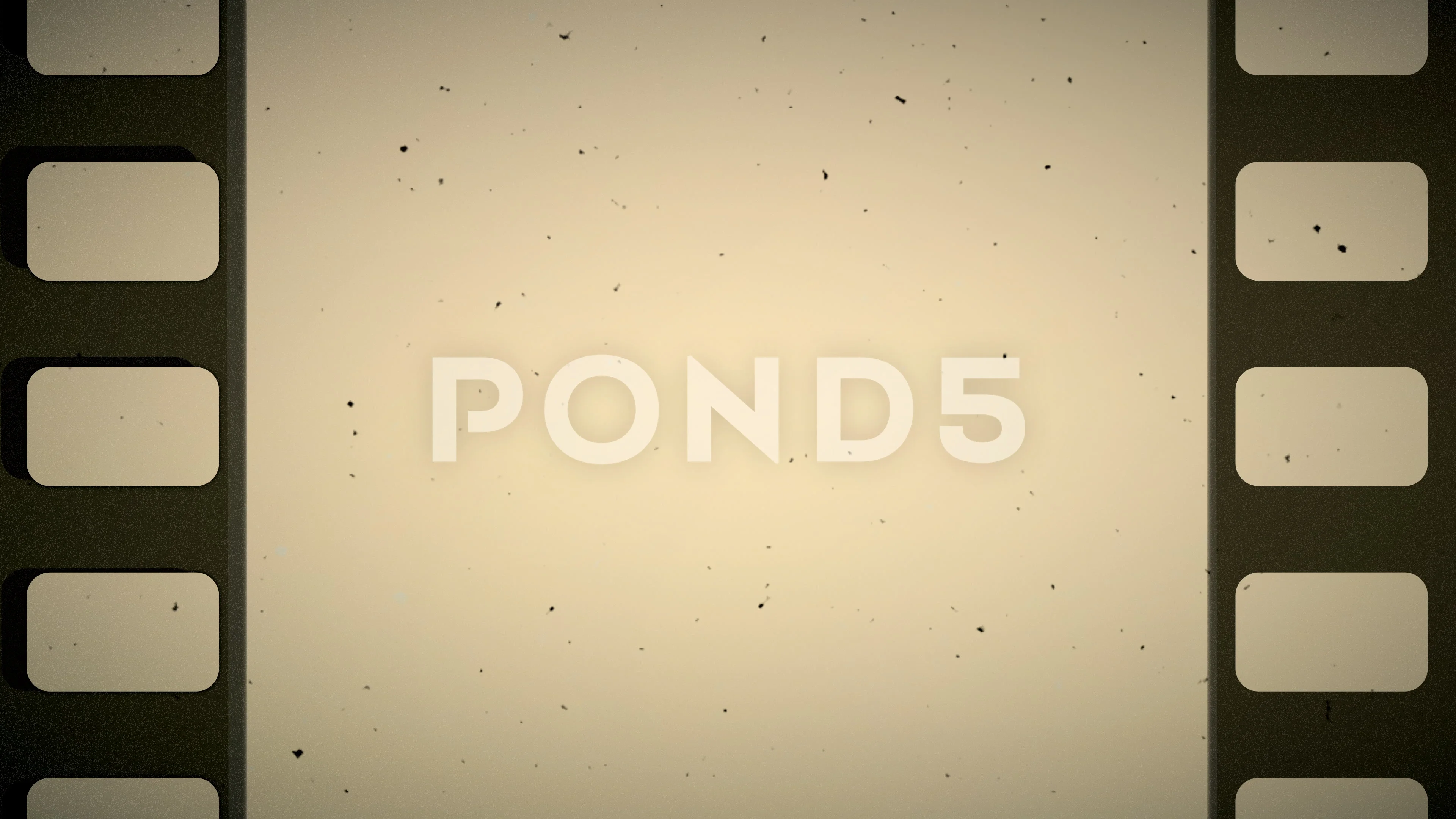 Old film reel animation, dirty sepia gru... | Stock Video | Pond5