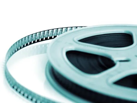 Old filming disk Stock Photos