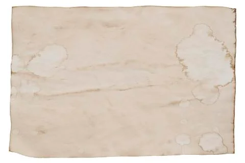 Old filthy paper sheet Stock Photos