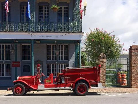 Old Fire Engine Stock Photos