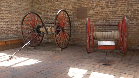 Old fire equipment1 4K Stock Footage 95793807