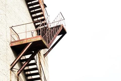 Old Fire Escape Stock Photos