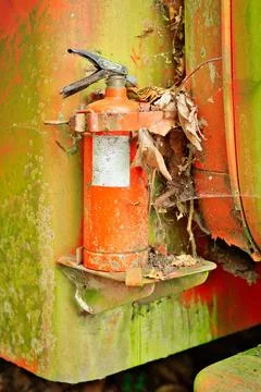 Old Fire Extinguisher Stock Photos