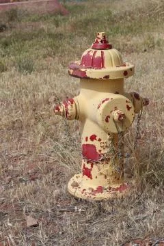 Old fire hydrant in Arizona Stock Photos