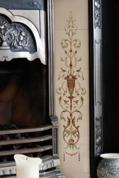 Old Fire Place Stock Photos