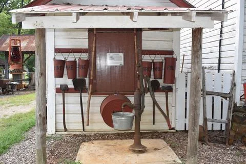 Old firehouse Stock Photos