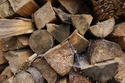 Old firewood Stock Photos