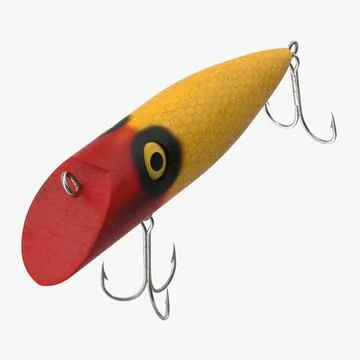 Old Fishing Lure ~ 3D Model ~ Download #90942978