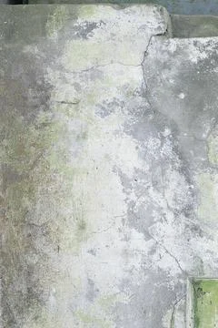 Old flaky wall with destroyed plaster. Renovation of old house. Industrial st Stock Photos
