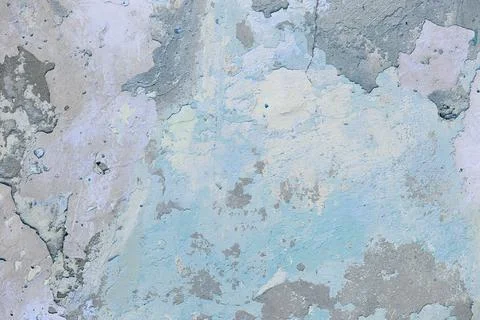 Old flaky wall with destroyed plaster. Renovation of old house. Industrial st Stock Photos
