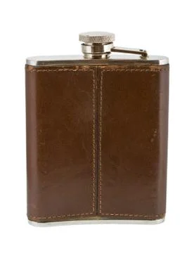 Old flask Stock Photos