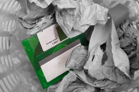 Old floppy disc Foto stock