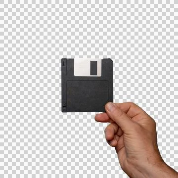 Old floppy disk for data storage Stock Photos
