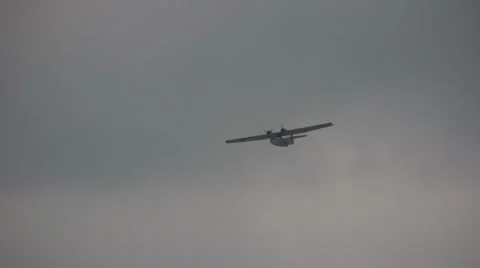 Old flying boat Video stock 8848131