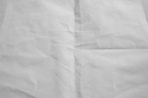 Old folded white paper texture background Stock Photos