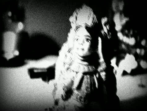 Old footage Statue 1 Stock Footage 11428247