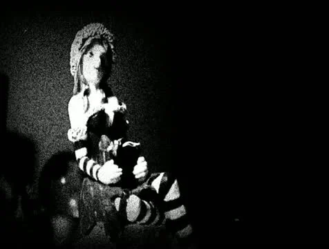 Old footage Statue 2 Stock Footage 11428140