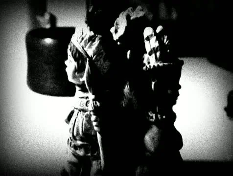 Old footage Statue 3 Stock Footage 11428072