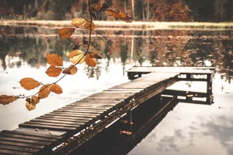 Old footbridge Stock Photos