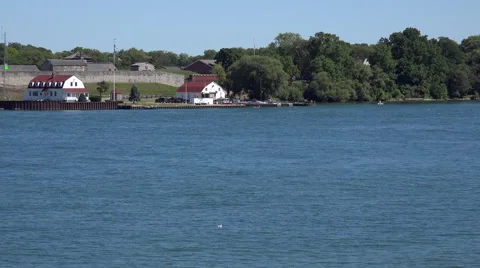 Old Fort Niagara, NY (Opened: 1726) Stock Footage 41581509