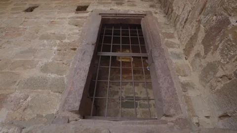 Old fort window Stock Footage 204127749