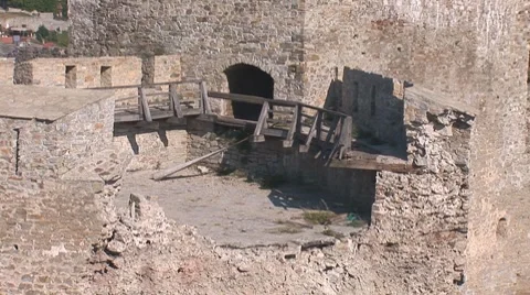 Old Fortress 15 Stock Footage 8531109