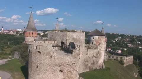 Old Fortress  20 Stock Footage 8531794