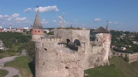 Old Fortress 22 Stock Footage 8531804