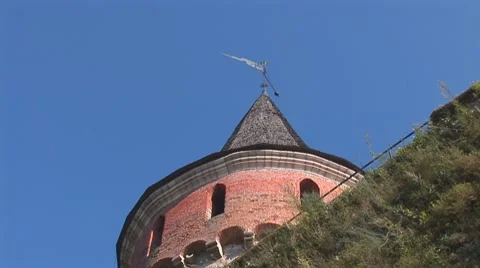 Old Fortress  25 Stock Footage 8531778