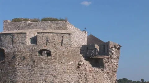 Old Fortress 6 Stock Footage 8531084