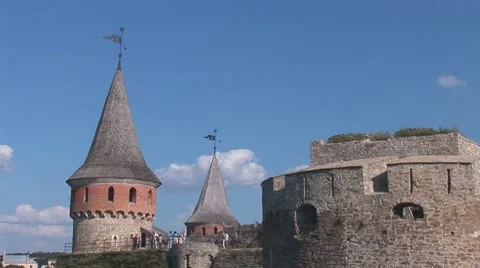Old Fortress 9 Stock Footage 8531079