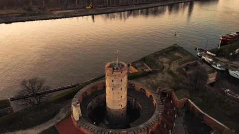 Old fortress Stock Footage 146237122