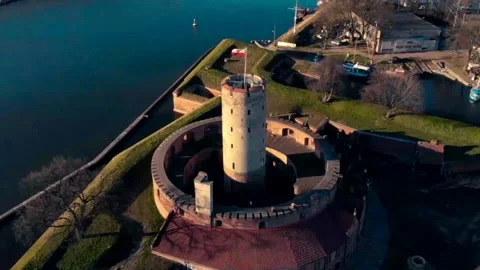 Old fortress Stock Footage 146287347