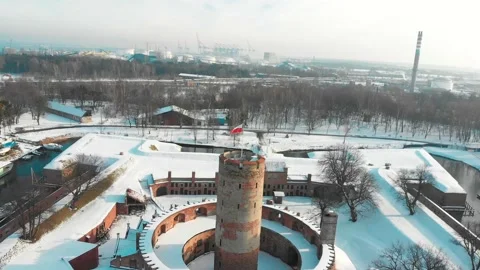 Old fortress Stock Footage 147607036