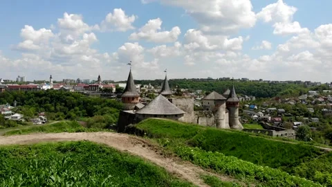 Old Fortress Stock Footage 331528778