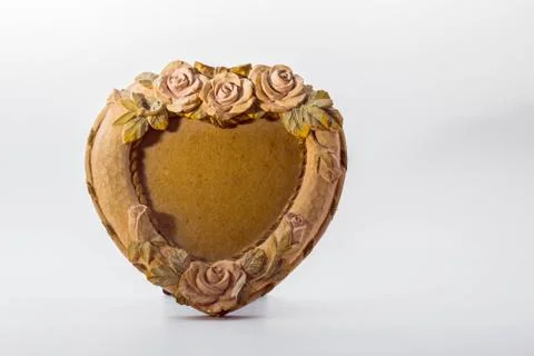 Old frame on background. Stock Photos