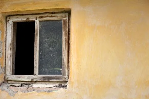 Old framed window Stock Photos