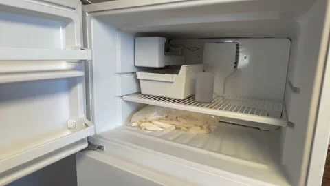 Old Freezer Door Closing 5 Sec. Stock Footage 171195986