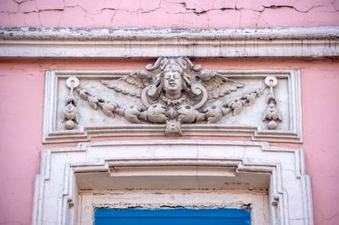 Old fretwork elements Stock Photos